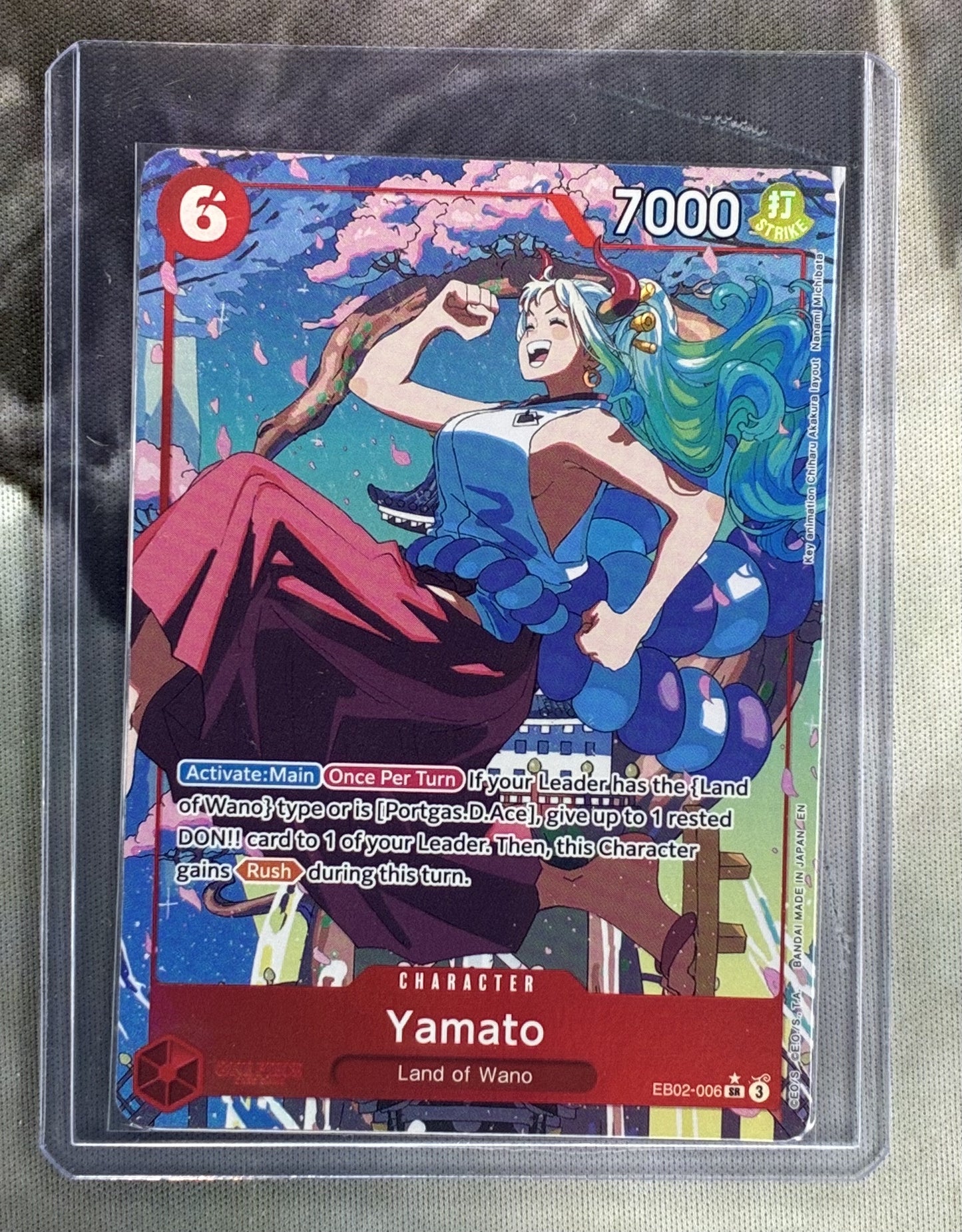 Yamato EB02-006 One Piece TCG Anime 25th Collection English Card