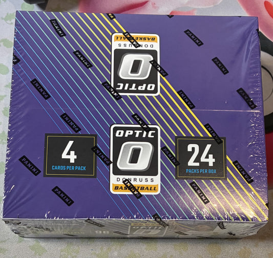 2024-25 Panini Donruss Optic NBA Basketball Retail Box – 24 Packs – Sealed