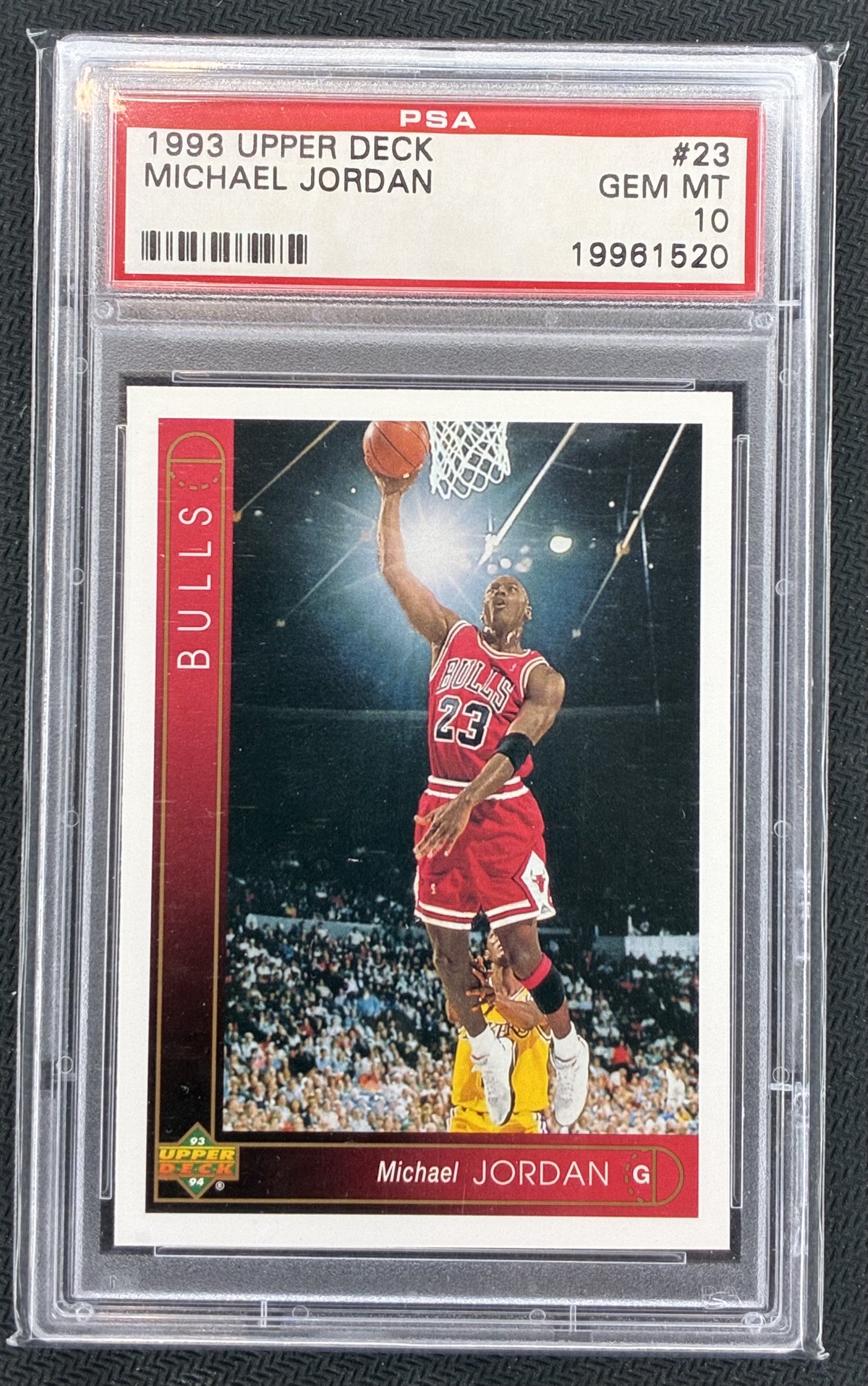 PSA 10 Michael Jordan 1993-94 Upper Deck #23 Basketball Card