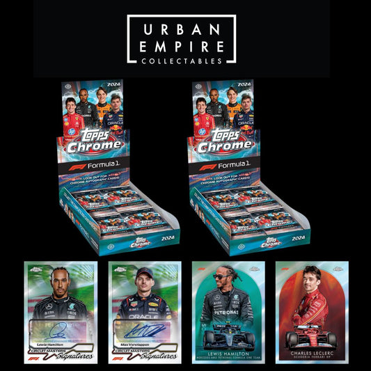 Break 660 - 2024 Topps Chrome F1 Hobby x 2 (Random Teams)
