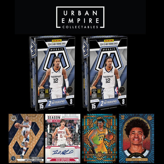 Break 656 - 2024-25 Panini Mosaic Basketball Hobby x 2 PYT