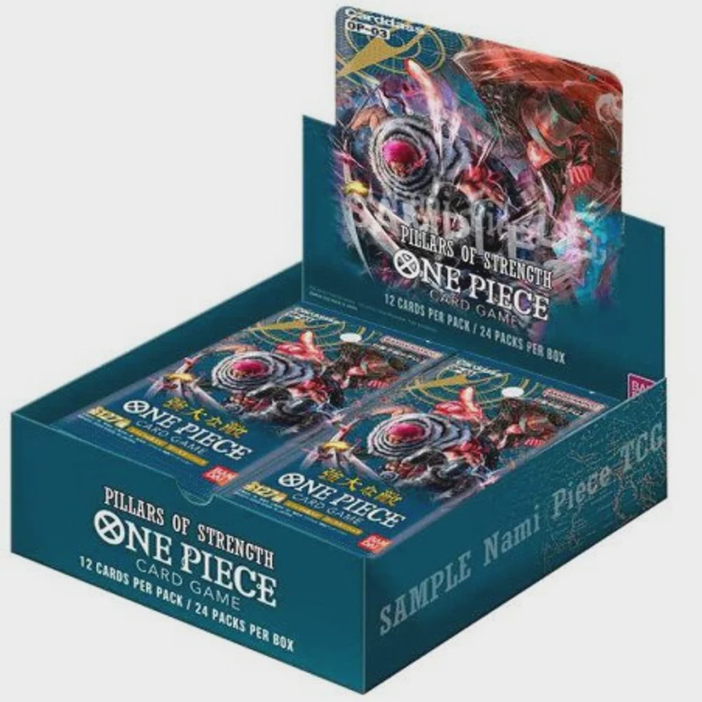 One Piece OP03 Pillars of Strength Booster Box 24 packs sealed product