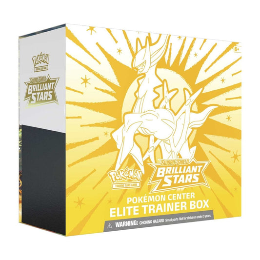 Pokémon Sword & Shield Brilliant Stars Elite Trainer Box – Arceus Design
