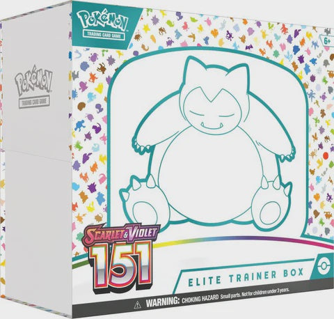 Pokémon Scarlet & Violet 151 Elite Trainer Box – Snorlax Design