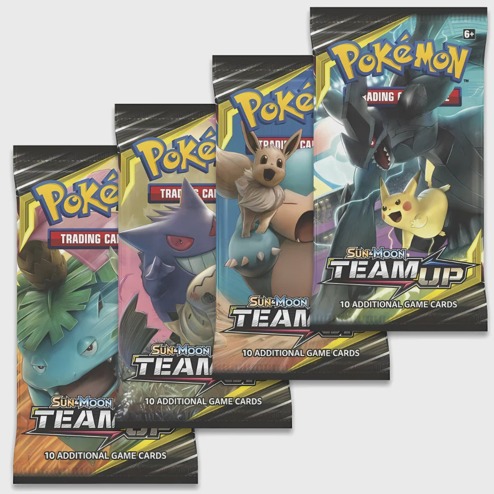Pokémon Team Up Booster Pack Sun & Moon Tag Team Assorted – Urban Empire  Collectables AU