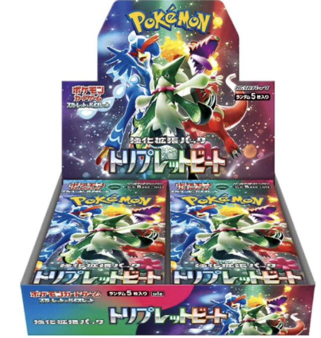 Pokemon TCG: Triple Beat Rainbow sv1a Booster Box (Japanese)
