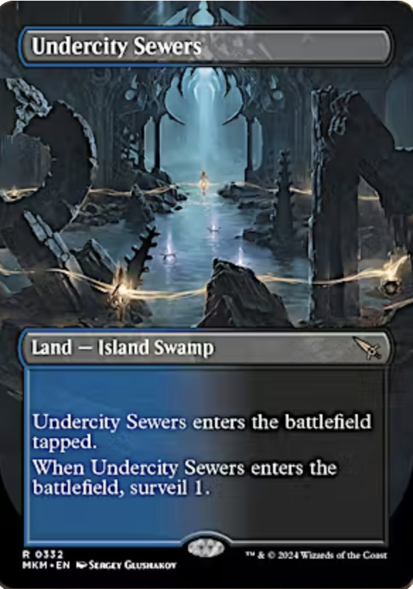 Product image of Murders at Karlov Manor Variants: Undercity Sewers (Borderless)