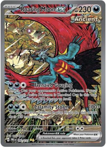 Product image of Roaring Moon ex - 162/131 - Special Illustration Rare (Near Mint - NM)