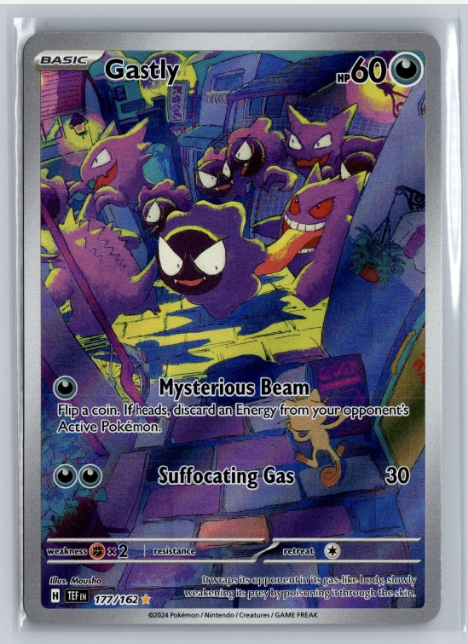 Gastly - 177/162 - Secret Rare | Scarlet & Violet: Temporal Forces | NM