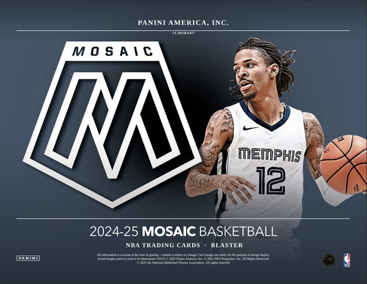 2025 Panini Mosaic NBA Basketball Blaster Box – Trading Cards