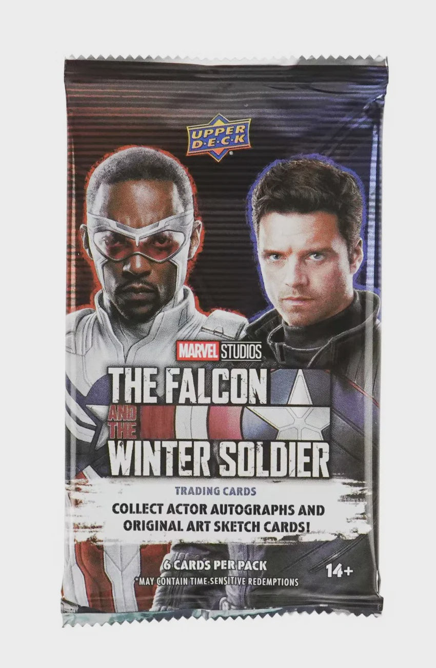 Marvel The Falcon and The Winter Soldier Trading Card Pack!