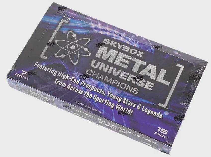 2023 Upper Deck Skybox Metal Universe Champions Hobby Box – Unleash the Champions!