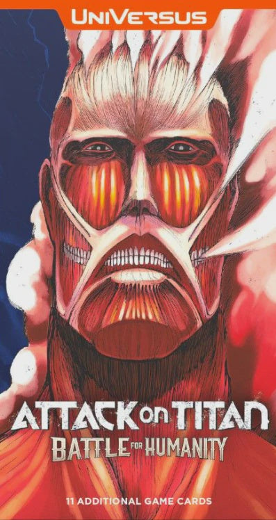 Product image of UniVersus Attack on Titan: Battle for Humanity Booster Pack