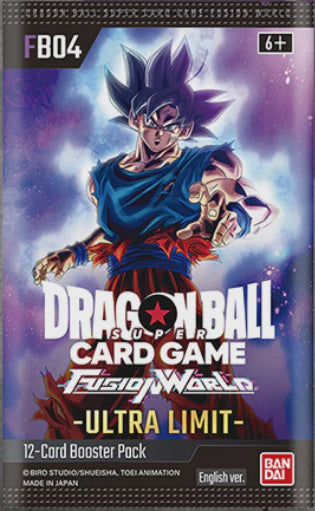 Product image of Dragon Ball Super Fusion World ULTRA LIMIT Booster Pack FB04
