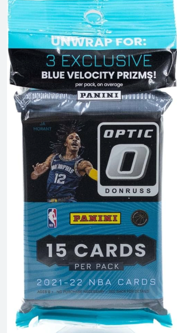 Product image of 2021-22 Panini Donruss Optic 15 Card Multi-Pack
