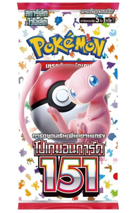 Product image of Pokémon TCG: 151 sv2a Booster Pack (Japanese)