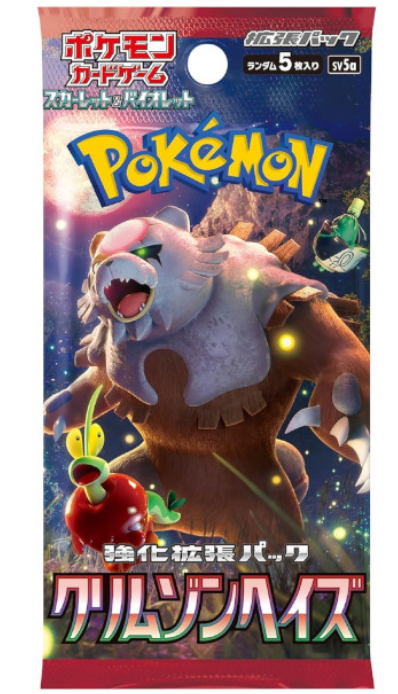 Product image of Pokemon TCG: Crimson Haze sv5a Booster Pack