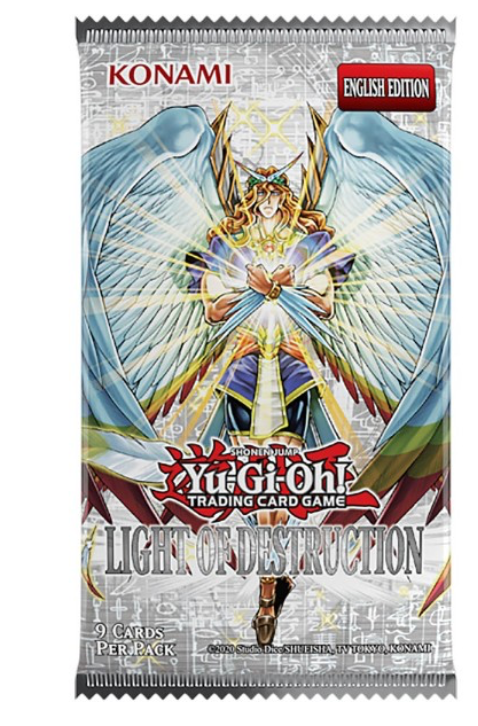 Product image of Yu-Gi-Oh! TCG: Light Of Destruction Booster Pack