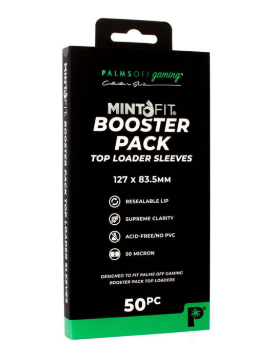 Product image of Mint Fit Booster Pack Top Loader Sleeves