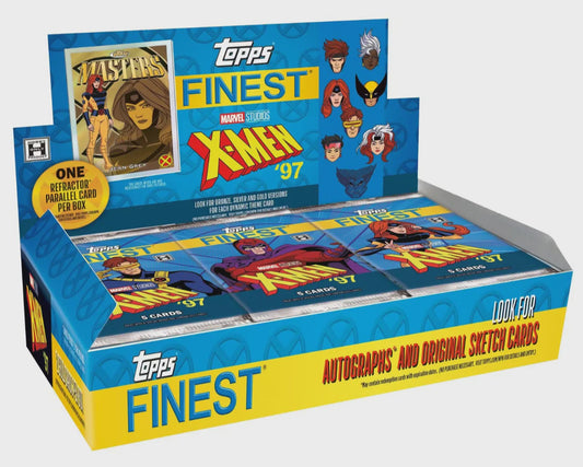 Product image of 2025 Topps Finest X-Men '97 Hobby Box