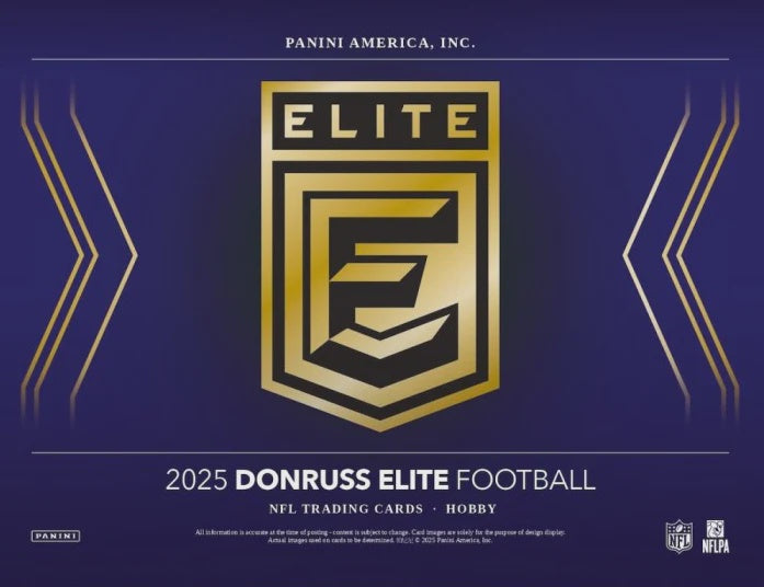 2025 Panini Donruss Elite NFL Football Hobby Box – Pre-Order July 26