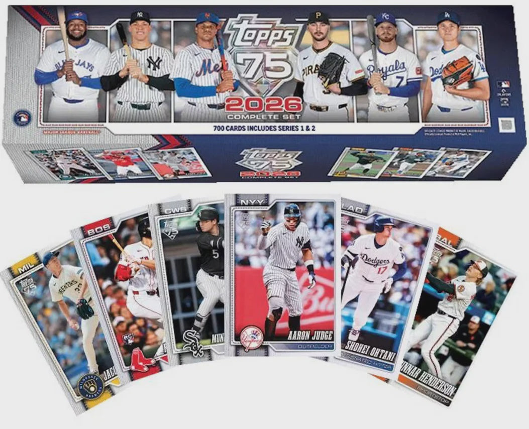 2026 Topps Baseball Complete Factory Set Box