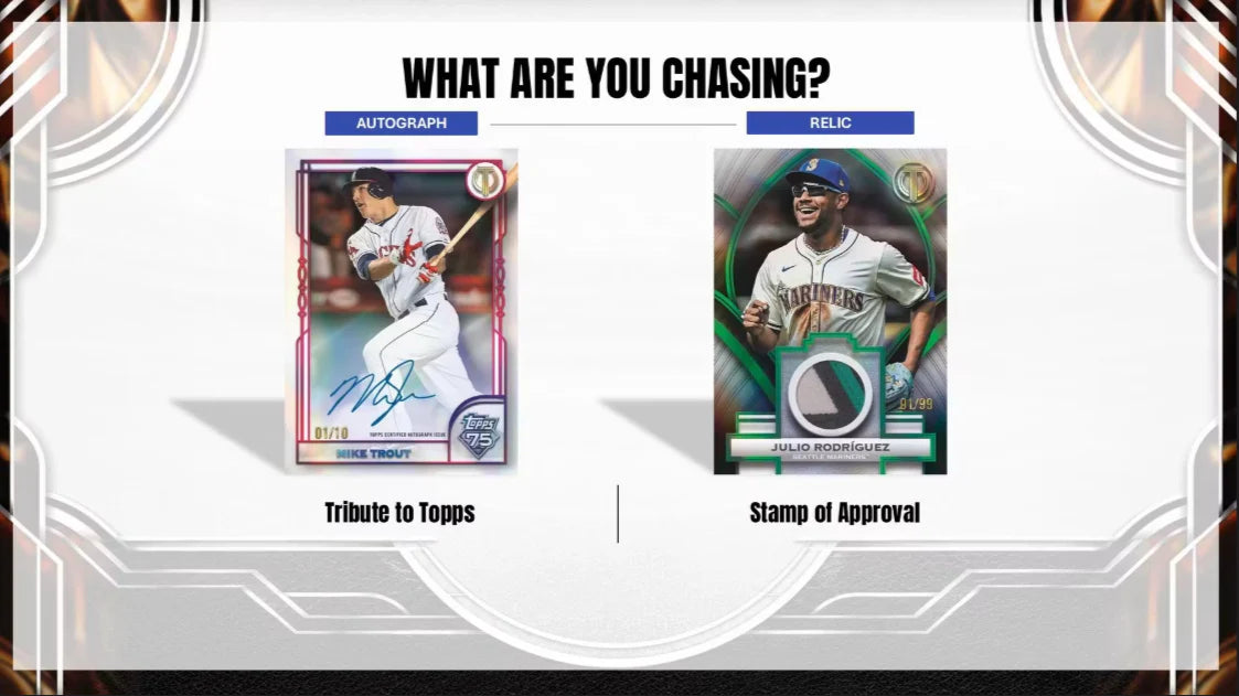 PREORDER: 2026 Topps Tribute Baseball Hobby Box (July 29)