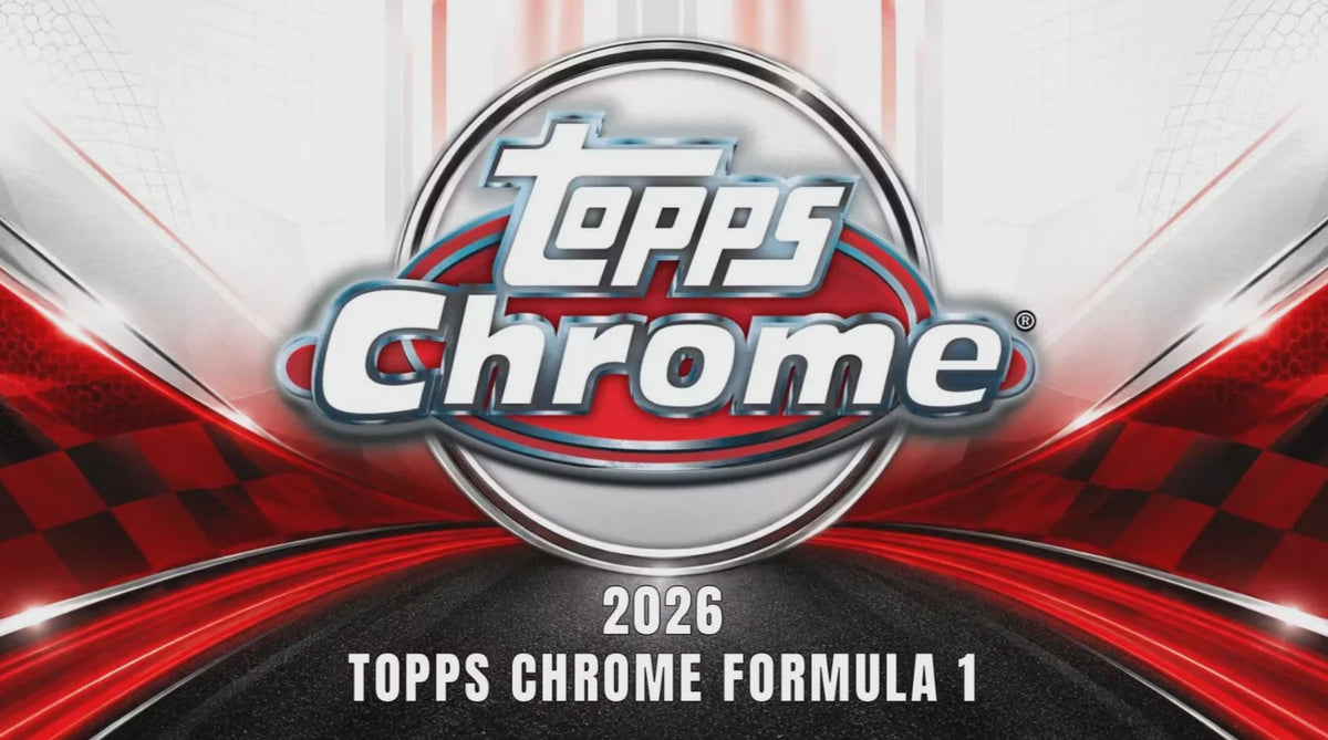 Front of 2026 Topps Chrome Formula 1 F1 Hobby Booster Pack – 4 Cards
