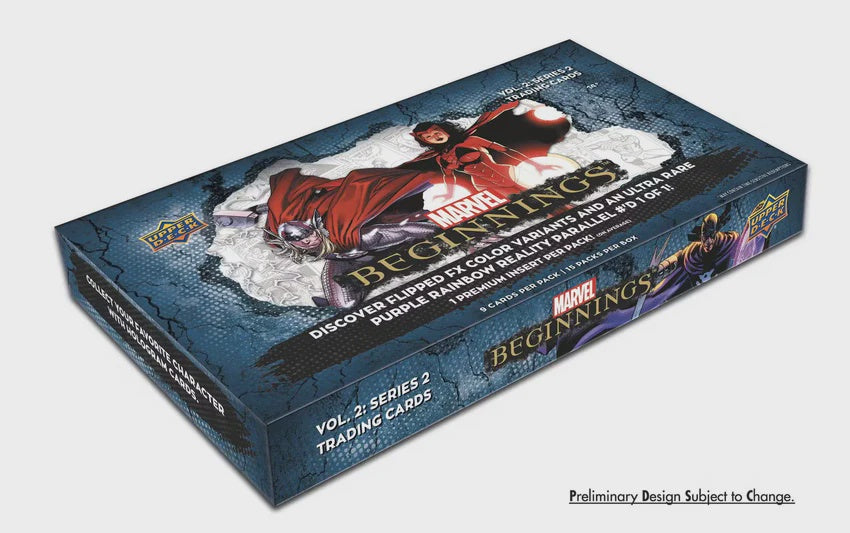 Product image of 2024 UPPER DECK MARVEL BEGINNINGS VOLUME 2 SERIES 2 HOBBY BOX