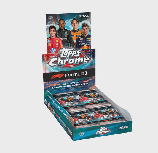 Product image of 2024 Topps Chrome Formula 1 Racing Hobby Box