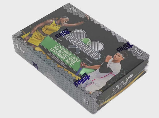 Product image of 2024 Topps Graphite Tennis Hobby Box | Premium Tennis Trading Cards