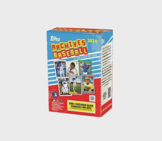 Product image of 2024 Topps Baseball Archives Value Blaster Box | MLB Trading Cards