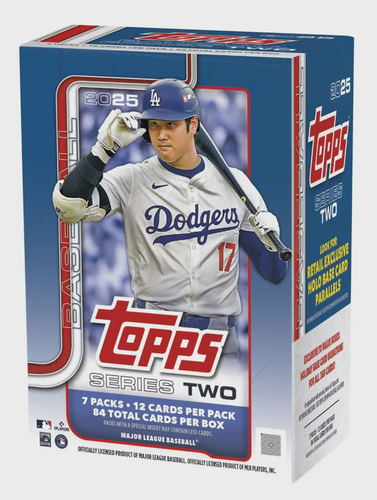 Product image of 2025 Topps Series 2 Baseball Blaster Box (7 Packs)