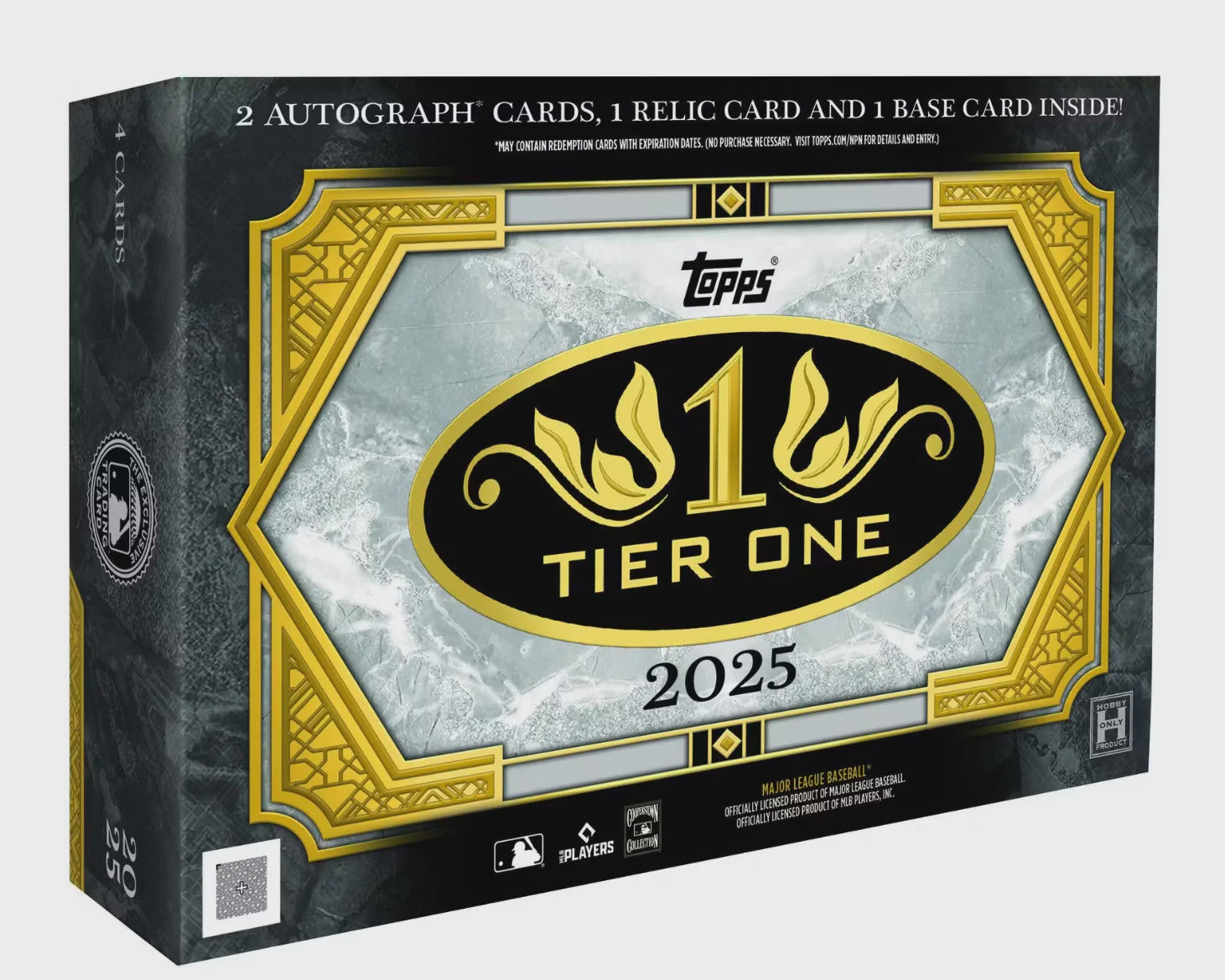 2025 Topps Tier One Baseball Hobby Box – MLB Trading Cards
