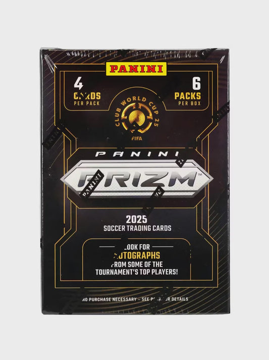 2025 Panini Prizm FIFA Club World Cup Soccer Blaster Box Sealed Trading Cards