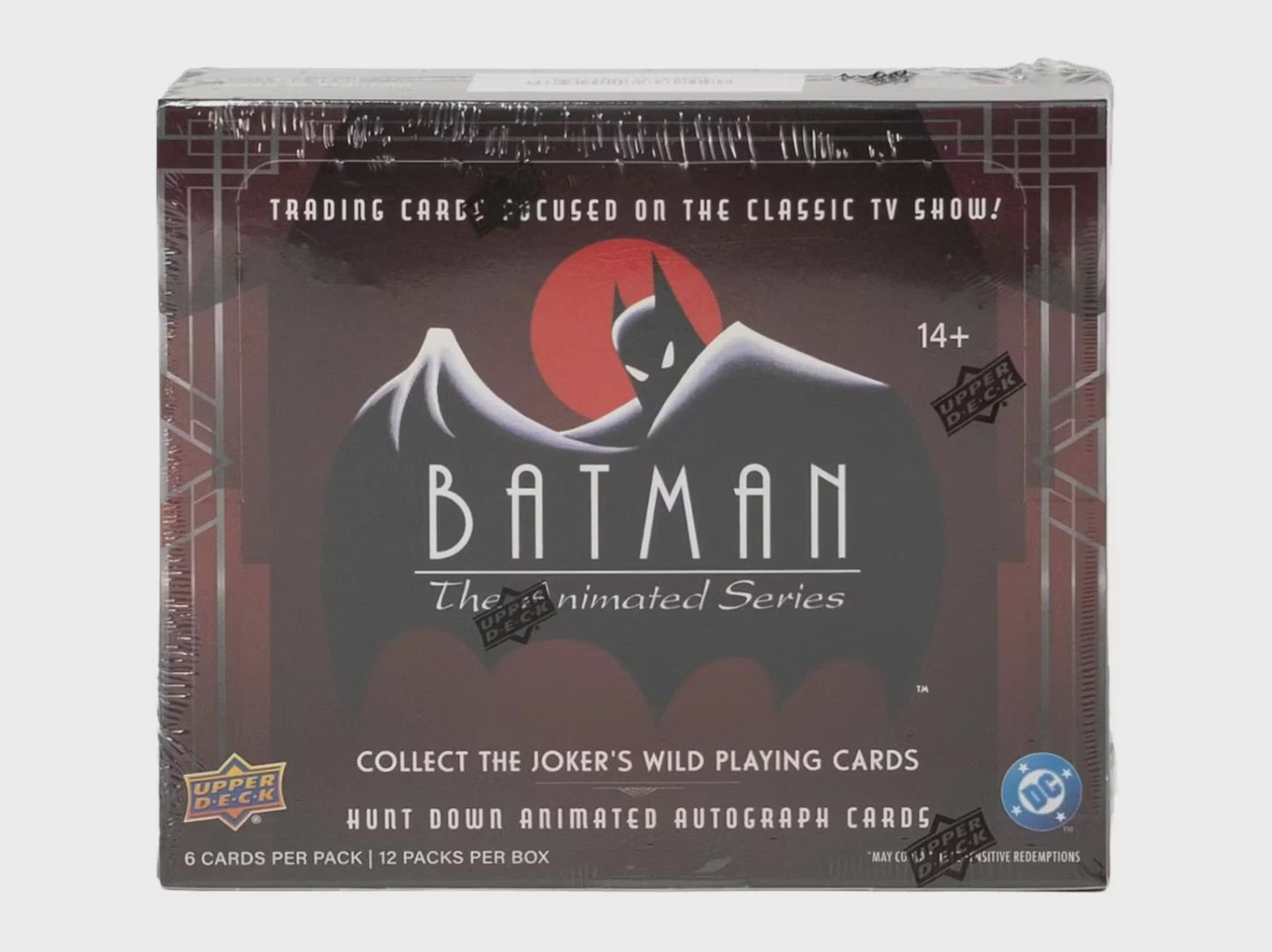 2025 Upper Deck Batman The Animated Series Hobby Box Sealed