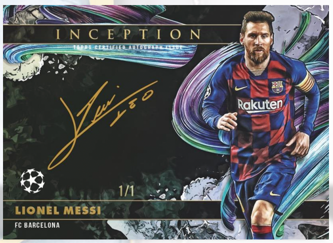 PREORDER: 2025/26 Topps Inception UEFA Club Competitions Hobby Box (July 30)