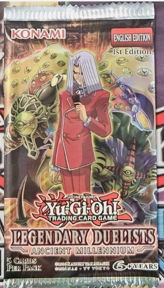 2018 Yu-Gi-Oh! Legendary Duelists: Ancient Millennium 1st Edition Booster Box – Factory Sealed