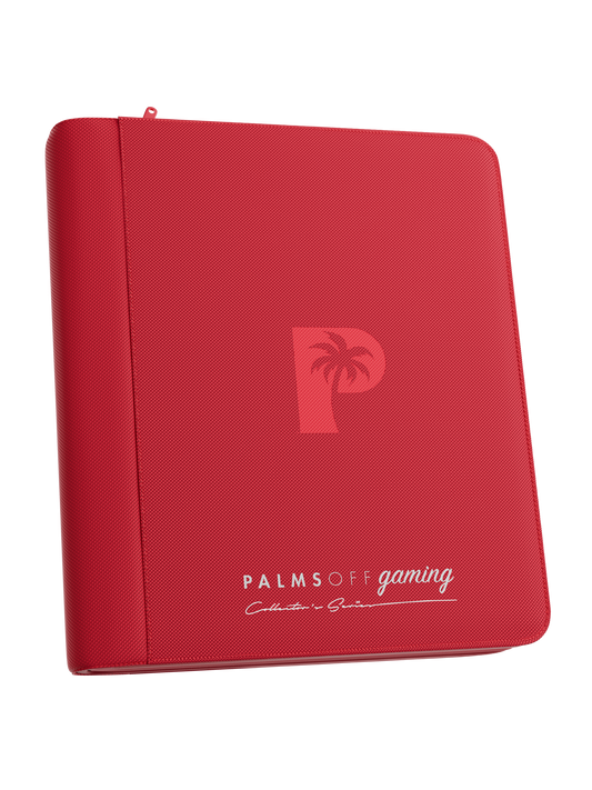 Palms Off Collector's Series Top Loader Zip Binder - 4 Pocket