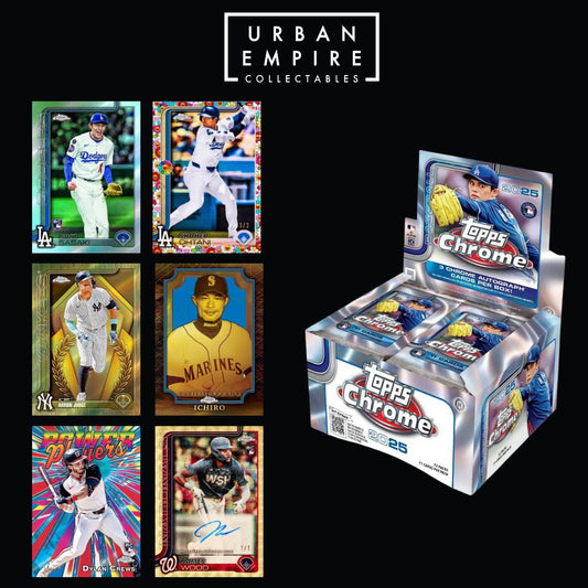 Break 666 - 2025 Topps Chrome Baseball Jumbo Hobby PYT