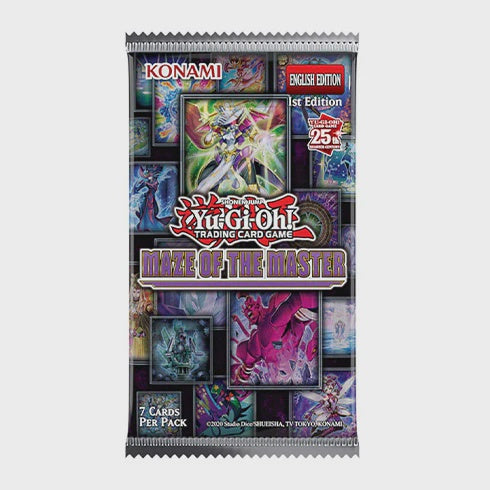 Product image of YuGiOh! Maze of the Master Single Booster Pack