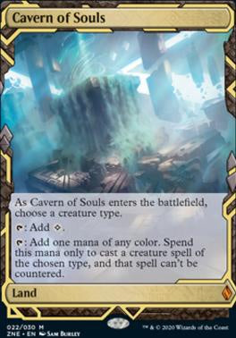 Product image of Zendikar Rising Expeditions Foil: Cavern of Souls (Near Mint - NM)