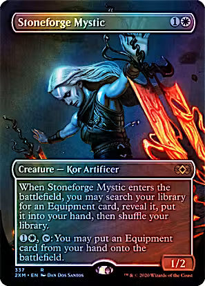 Stoneforge Mystic (Borderless Foil) - Double Masters (2XM)