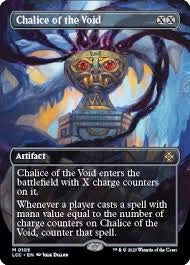 Product image of Chalice of the Void | Borderless Box Topper Foil | MTG The Lost Caverns of Ixalan Commander Decks Variants | Near Mint (NM)