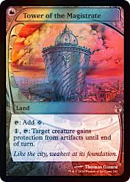 Tower of the Magistrate – Mystery Booster 2 (Foil, Near Mint) | MTG Rare Land
