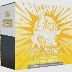 Brilliant Stars Pokémon Center Elite Trainer Box sealed product
