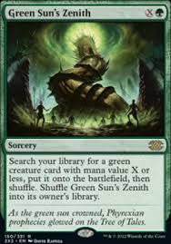 Product image of Eternal Masters Foil: Green Sun's Zenith