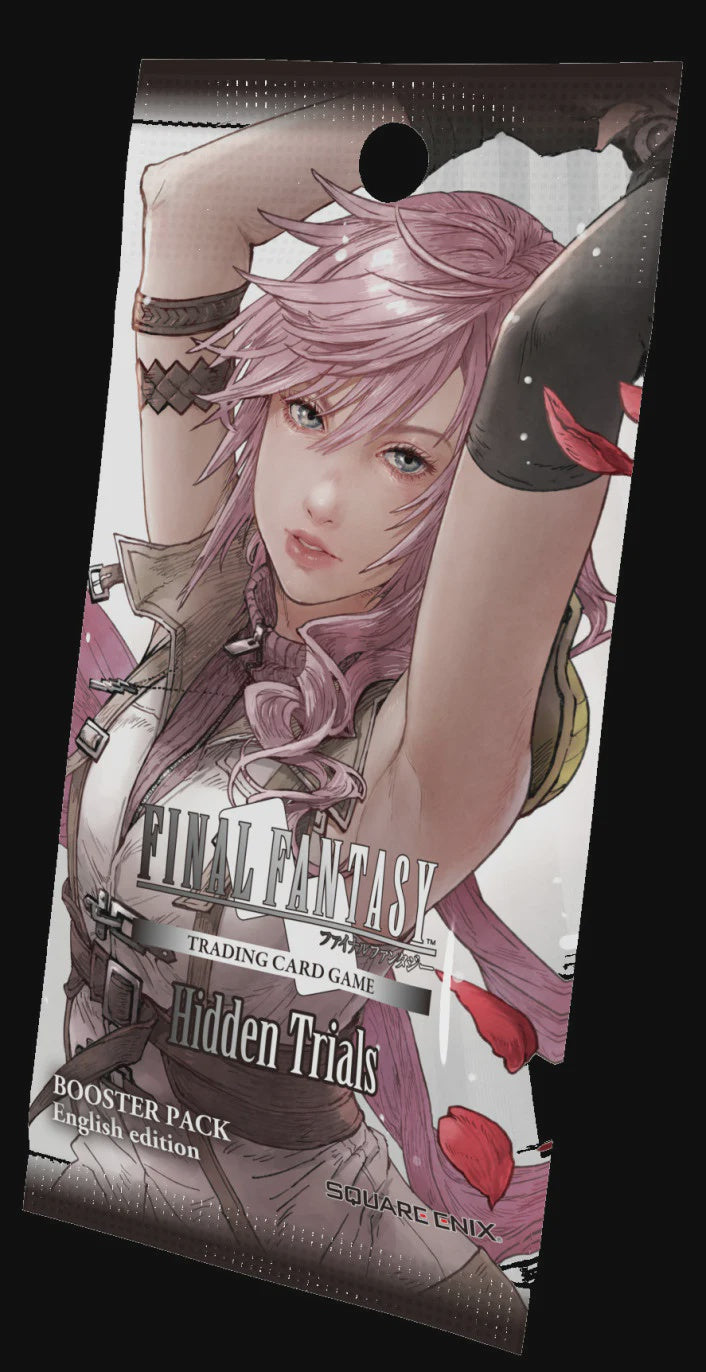 Final Fantasy TCG Opus XXIII Hidden Trials Booster Pack – 12 Cards
