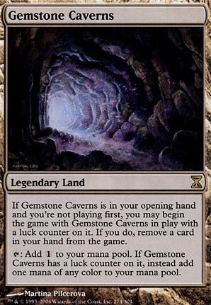 Product image of Gemstone Caverns | MTG Time Spiral | Rare Legendary Land