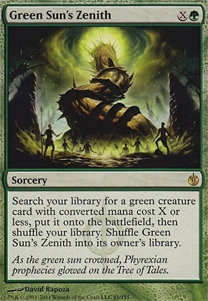 Product image of Mirrodin Besieged: Green Sun's Zenith